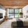 a bed in a bedroom